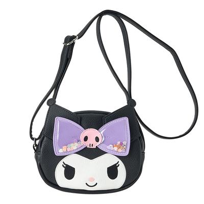 Kids Face Shape Shoulder Bag Kuromi Gift 274828 [Sanrio] Children's
