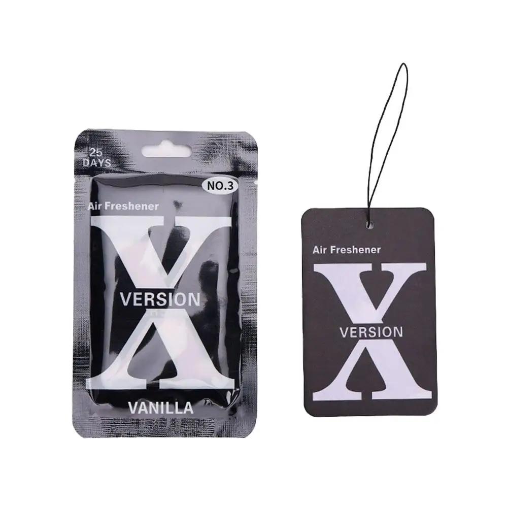 

[Shape X] Car Air Fresheners Decorations For Car Rearview Mirrors Car Aroma Diffuser Hanging Sheet Air Freshener Car G0C1 ваниль