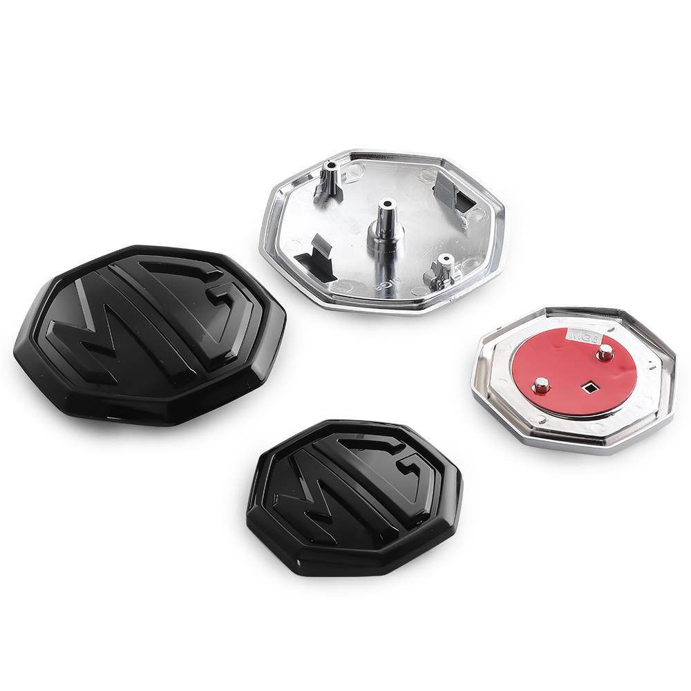 1/2 stuks Voor Morris Garages MG MG6 Auto Motorkap Voor Motorkap Grille Embleem Cover Achter Embleem Decoratie Sticker Auto Refit Accessoires
