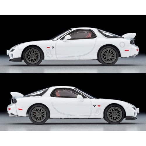 TOMYTEC Tomica Limited Vintage Neo LV-N267e Mazda RX-7 Spirit R Type A (White) 2002 Model, Completed