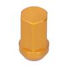 20pcs Wheel Lug Nuts M12x1.5 Thread 1.3in Height 7075 T6 Aluminum Locking Lug NutsGold