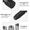 14mm Car Cylinder Head Tap Spark Plug Rethreading Helicoil Thread Repair Tool Kit Spark-plug Hole Sleeve for Repair Parts