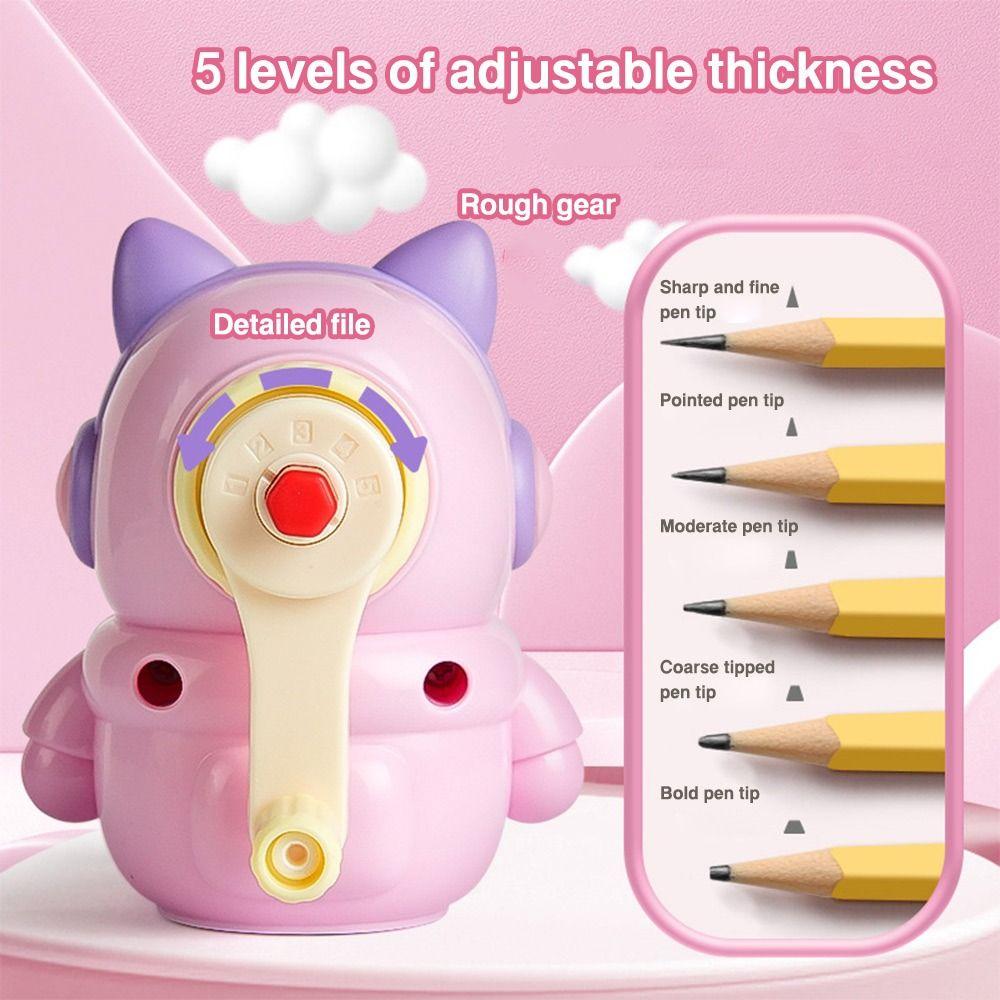 Anti Sticking Lead Mechanical Pencil Sharpener Pencil Sharpening Tool For Office School