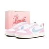 Court Borough Sweetie Cat Paw Low Top Skateboard Shoes Women's Pink White DV5456-104 (team2351-)