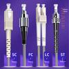 SAMZHE Armored Fiber Optic Patch Cord LC-SC Multimode Duplex