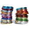 Colorful Aluminum Wire For Ornament Making DIY Crafts Material Handmade Finding Accessories Flexible Wire Round Aluminum Wire