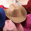 2026 Shinehats OEM Bunt Weiß Schwarz Großhandel Damen Hüte Individuell Wollfilz Westliche Sombreros Vaqueros Cowboy Fedora Hüte