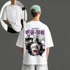Jujutsu Kaisen Gojo Satoru Unisex Pure Cotton T-shirt 2026 Summer Hot Anime Printed Round Neck new men Short Sleeved Top