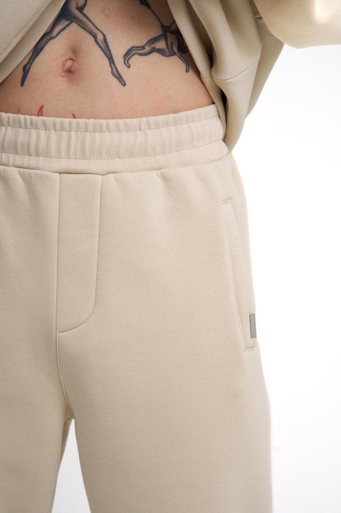 Men's Jogger Sweatpants Relaxed Basic - Beige