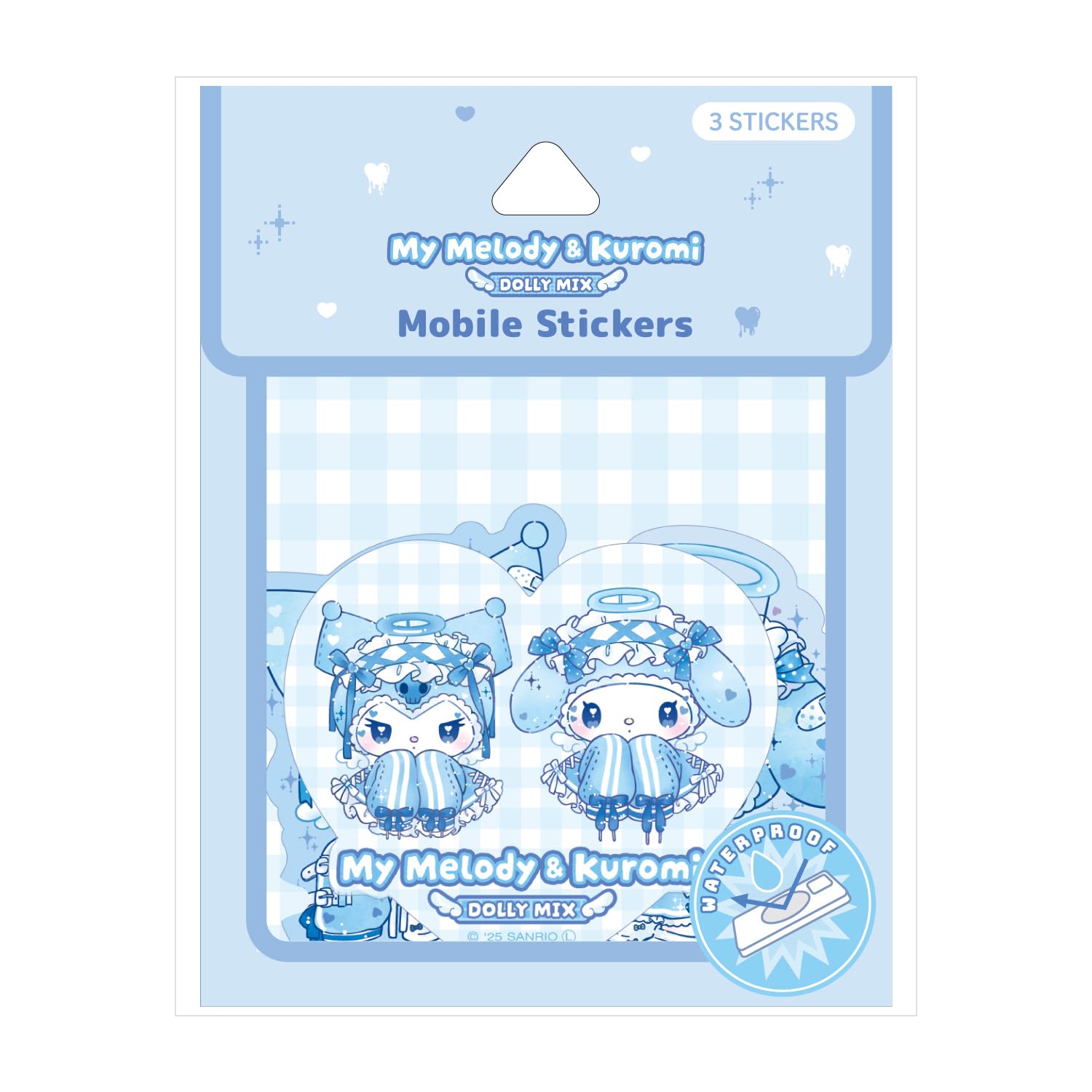 Гурмандизы My Melody  Kuromi Dolly Mix Мобильная наклейка My Melody  Kuromi SANG-578MU