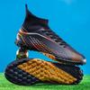 Men Football Boots Original FG/TF High Ankle Cleats Sports Shoes Youth Professional Women Outdoor Soccer Training Sneakers