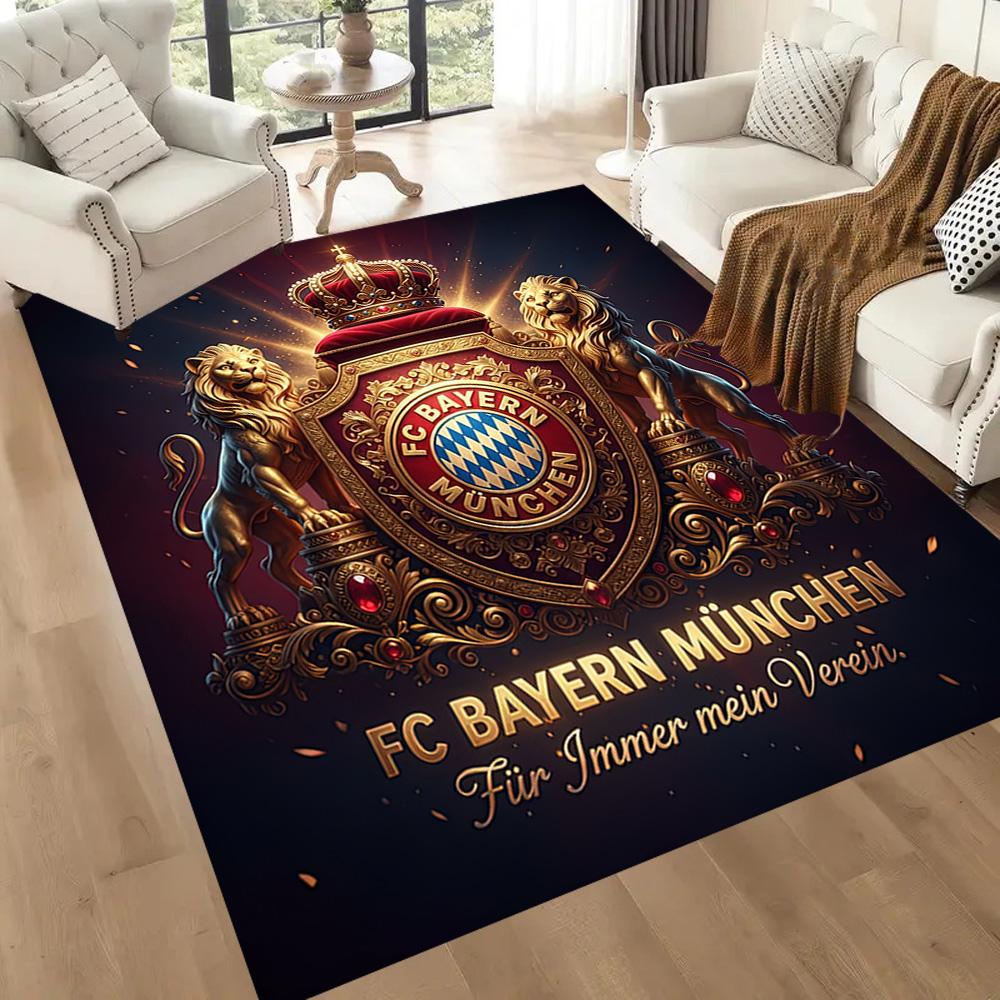 Champion Fc Bayern München Square rugs are a great choice for living rooms, bedrooms, home décor, and as gifts.