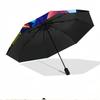 Parapluie à Ouverture/Fermeture Automatique Imprimé Chanteur, Parapluie Pliable Portable, pour les Trajets Extérieurs, les Voyages de Camping, Cadeau d'Anniversaire Idéal