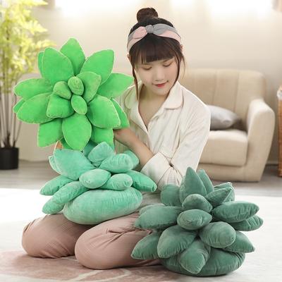 25/35cm Creative Plant Pillow Peluche Jouets Drôle Plantes Vertes Succulentes Poupées Simulation Peluche Jouets En Peluche Doux Décor À La Maison Cadeau