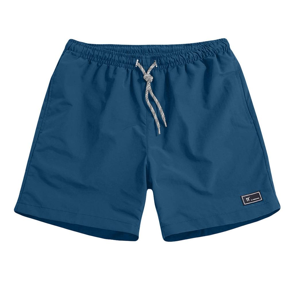 Men's Summer Plus Size Thin Fast-drying Beach Trousers Casual Sports Short Pants