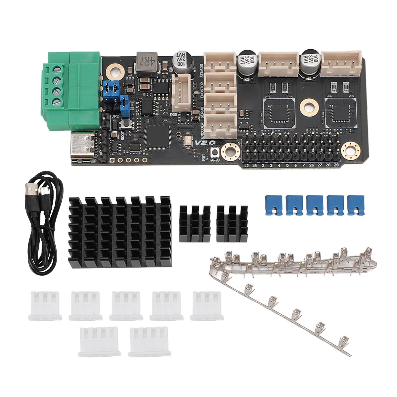 

3D Printer Motherboard TMC2209 Drive CANBUS USB C Port ERB V2.0 Printer Mainboard for Voro ERCF