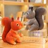 Squirrel Toy Plush Animal Stuffed Field Mouse Doll Bedroom Decoration Gift Kids