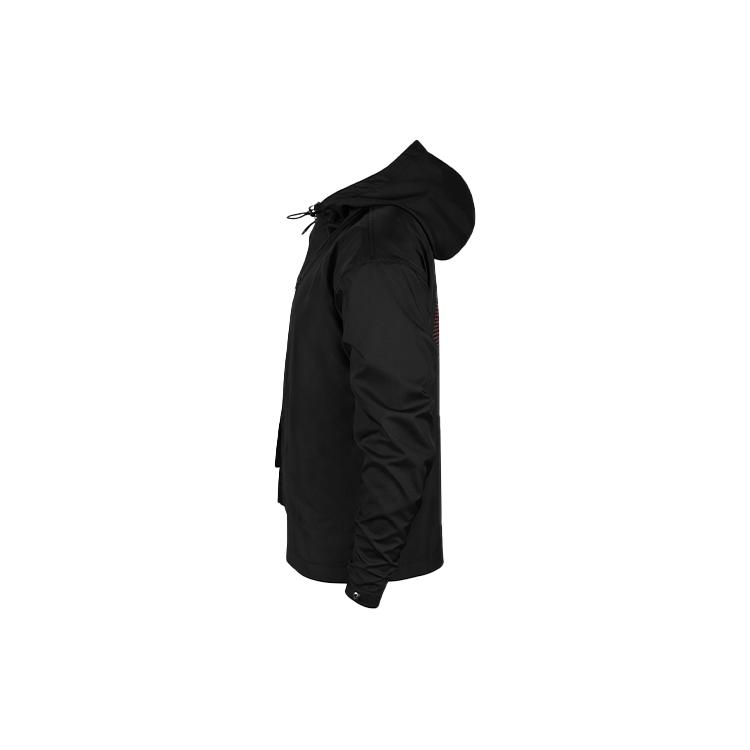 Nike Jackets Men's Black Hooded Non Detachable Moderate (Unisex) Jackets DA6695 010