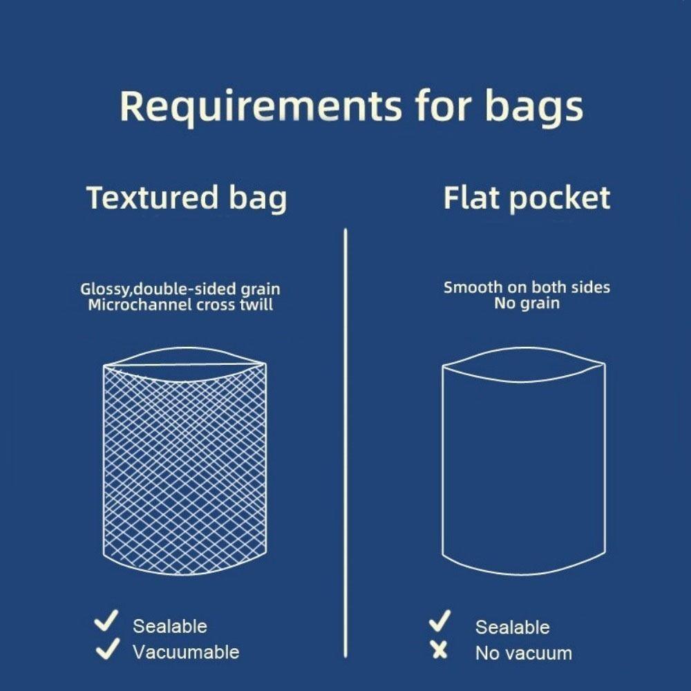 Touch Buttons Electric Vacuum Sealer Digital Display Food Sealer Vacuum Packaging Machine Picnic