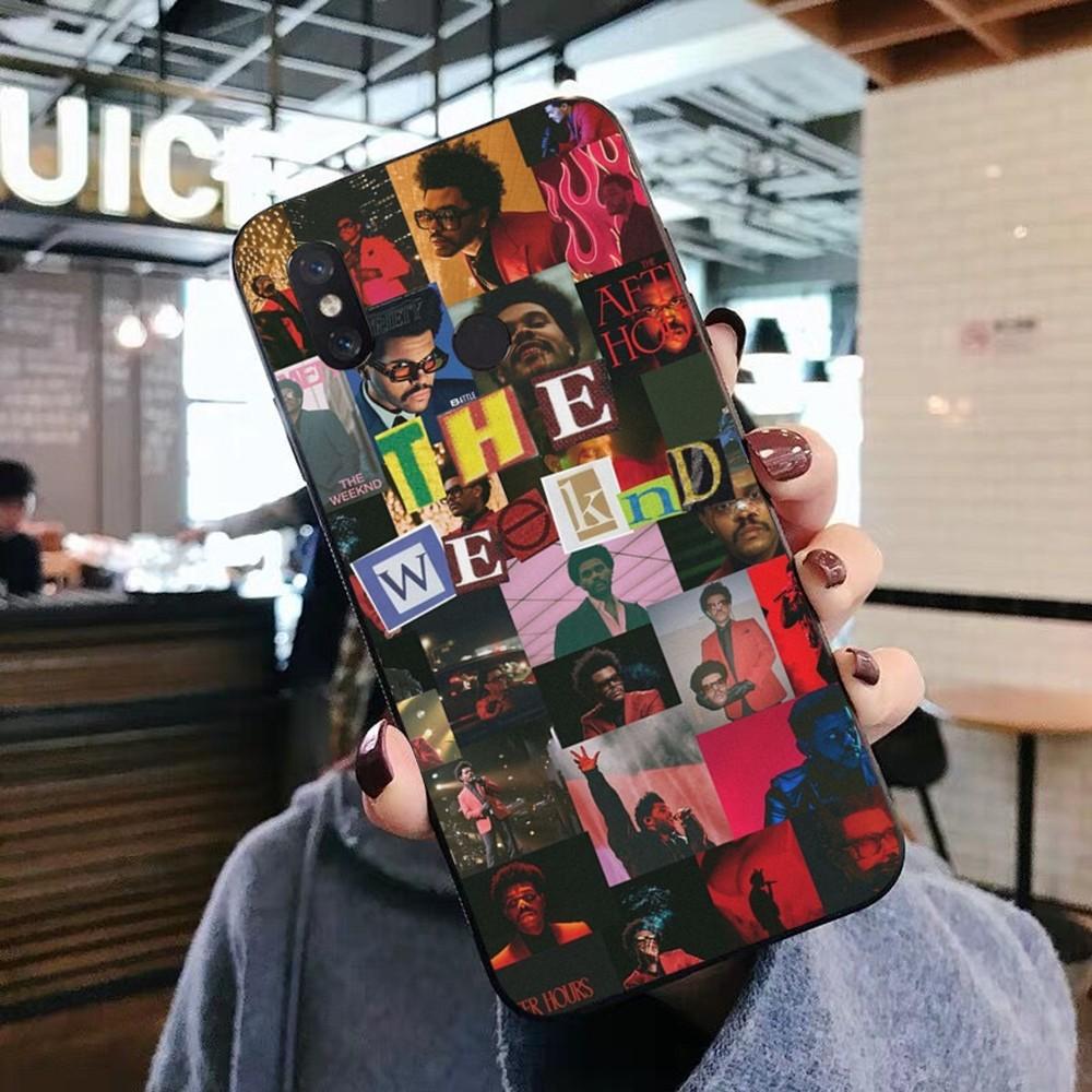 Singer The W-Weeknd Phone Case For Xiaomi Mi 5X 8 9 10 11 12 Lite Pro 10T PocoX3pro PocoM3 Note 10 Pro Lite