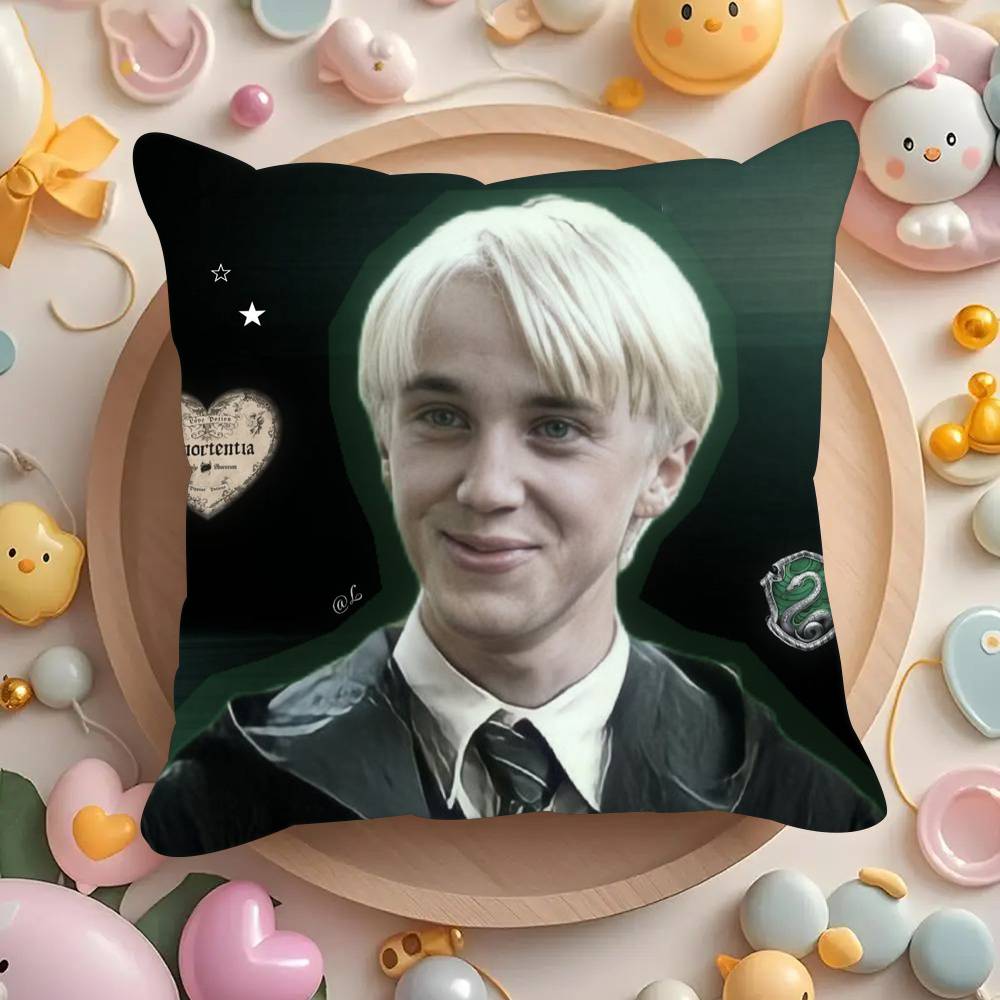 Actor D-Draco handsome M-Malfoy  Pillowcases cushion covers living room sofas home decor gifts