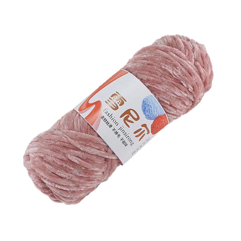 Skin Friendly Velvet Hand Knitting Yarn for DIY Cardigan Gloves Shawl Knitting Threads for Crochet Sweater Scarf Clothes
