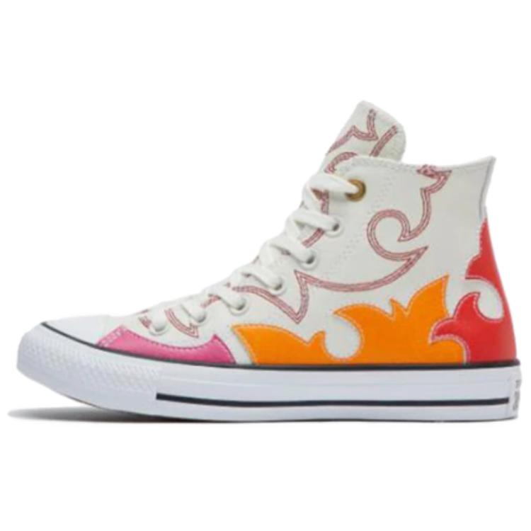 Converse Chuck Taylor All Star Le High Egret Rot Orange 'Weiß Rot' Damen 564954C 35 white