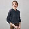 Comon Boca Women's Hooded 100% Cashmere Sweater