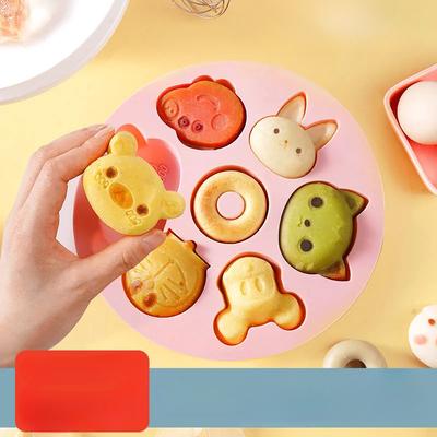 Baby Food Mold, Food Grade, Can Be Steamed or Boiled, Baby, Steamed Cake Mold, High Temperature Resistant, Bowl Cake, Silicone Cake Mold