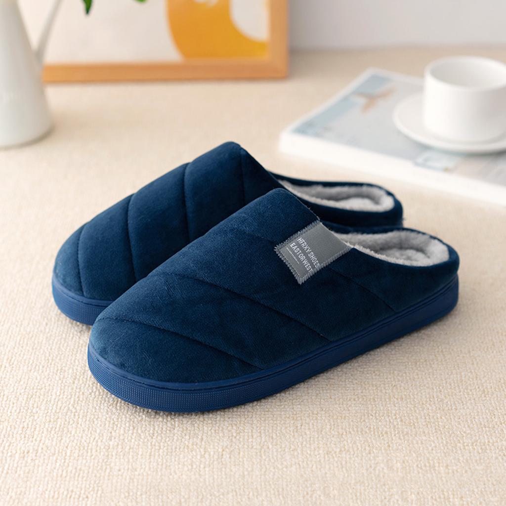 Slippers for Women Indoor Outdoor Couple Ladies Winter Indoor Home Plus Velvet Warm Thick Slippers for Women Fuzzy Hard Bottom