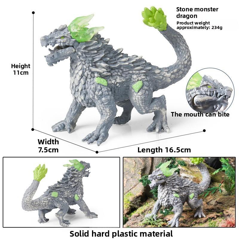 Dinosaur Model Toy For Kids With Realistic Features Plastic Playset For Education And Collecting