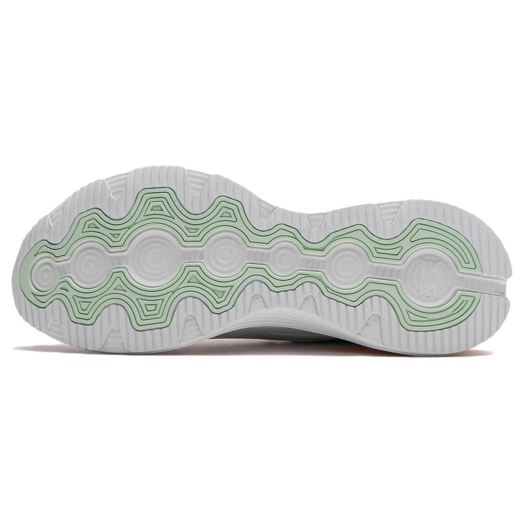 New LiNing YueYing Element Cushioned Slip Resistant Abrasion Resistant Low Top Running Shoes Men's White ARHS009-7