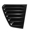 2X Car Rear Side Window Louvers, For Golf 7 R MK 7 7.5 2013- Racing Style Window Blinds Air Vent Scoop Cover Black
