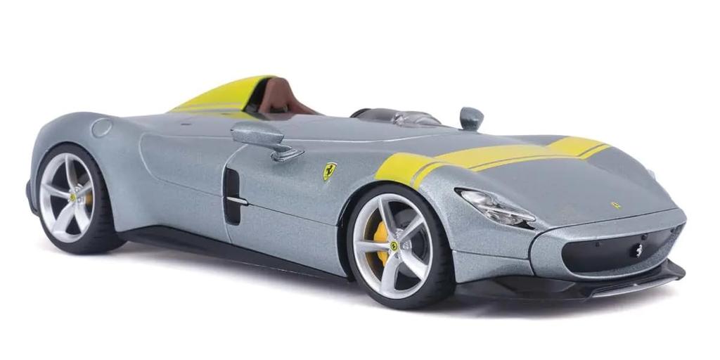 Kyosho Bburago Ferrari Monza SP1 Silver Finished Product 1/24
