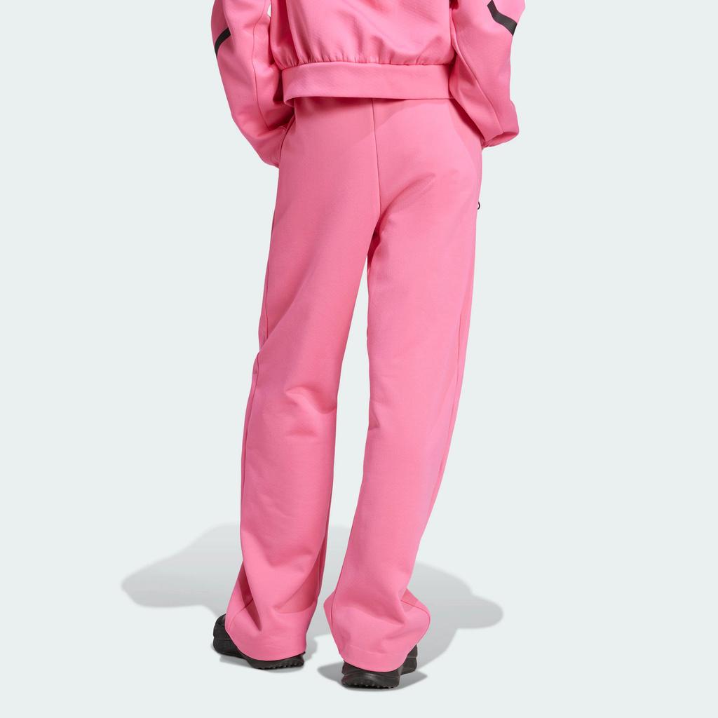 Adidas Z.N.E. True Healing Series FW24 Black Label Loose Fit Sports Casual Pants Women Bottoms Pulse-Magenta JD6412