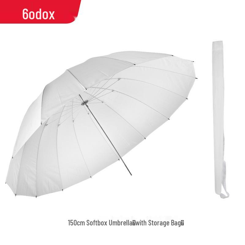 Godox 60" Black/White & Black/Silver Softbox Reflector Umbrella 150cm for Studio Portrait Photography Lighting