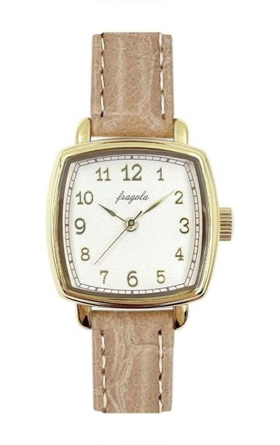 

[Подписаться] Часы fragola Classical Square Watch N05423A-1 BE женские бежевые