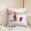 CCalvin and cute HHobbes cushion cover Pillow Case Plush Fabric Soft Double Sided Print Sofa Cushion Cover Throw Pillow Covers