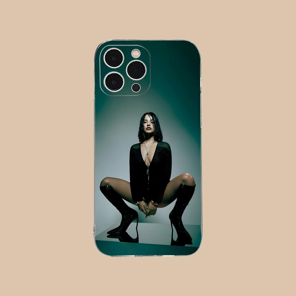 Fashion Becky G Mobile Phone Case for iPhone 16 15 14 13 12 11 X XR XS 8 6 Pro Max Plus Mini Clear Colour Protective Pretty