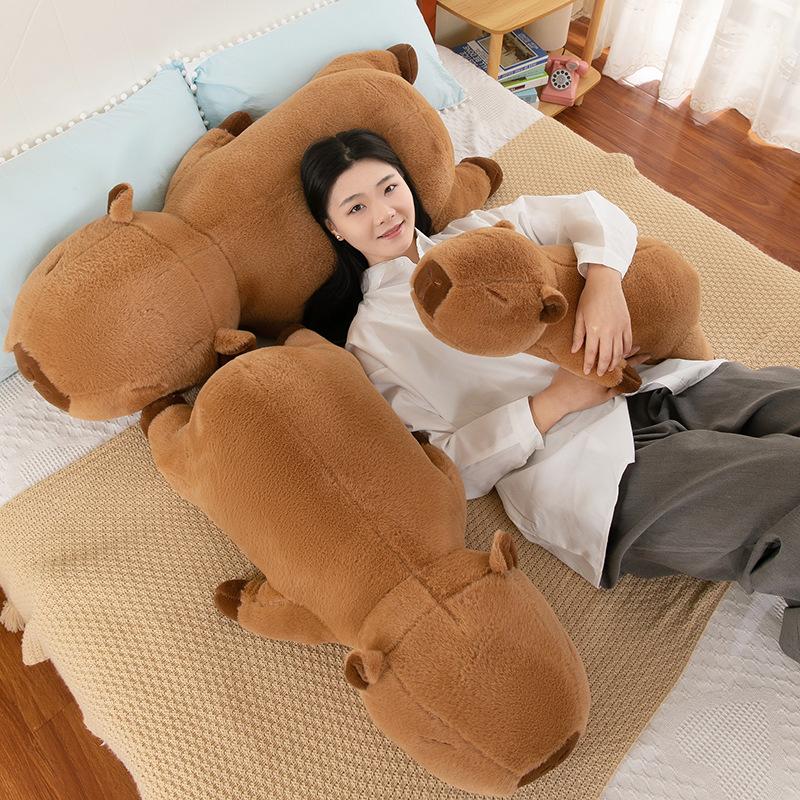 Capybara Puppe Kapibara Schlafkissen Plüschtier Bett Sofa Kissen Kissen Weiblich