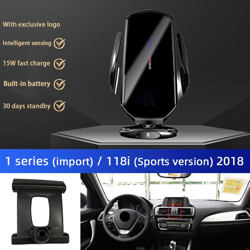 Car Mobile Phone Holder For BMW 1 2 3 5 7 Series X1 X2 X3 X4 X5 X6 X7 5GT 3GT I3 I4 MINI Wireless Charger Fast Charging Bracket