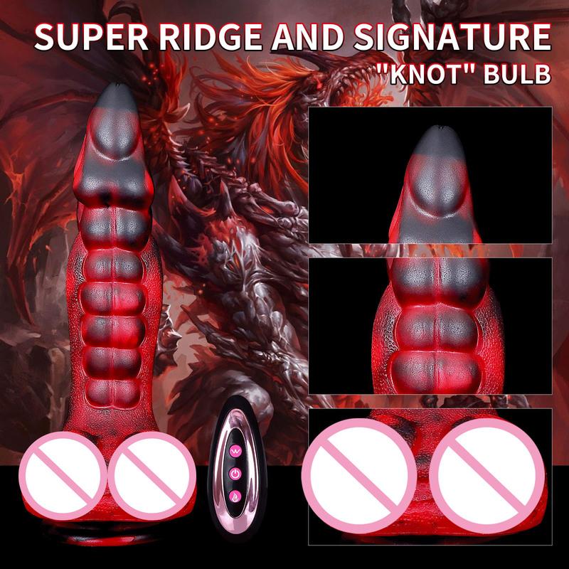 Anal Dildos Vibradror Femenino Dragon Penis Silicone Realistic Dildos Sext Toy For Women Heating/Stretching/Vibration Sex Shop