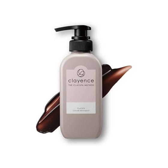 [Stained. But it s shiny] Clayence Clay Spa Color Treatment Mocha Brown 235g Color Treatment Coloring Damage Repair Color Maintenance Moisture Gray