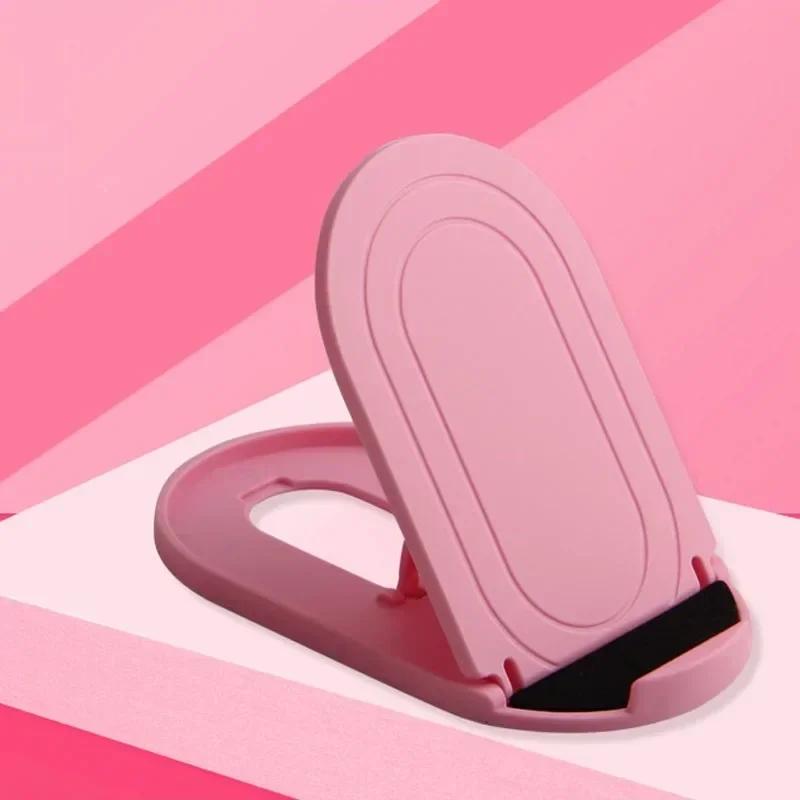 1pc Foldable Cell Phone Stand Adjustable Desktop Phone Holder Universal Portable Travel Mobile Phone Holders for Business Gift
