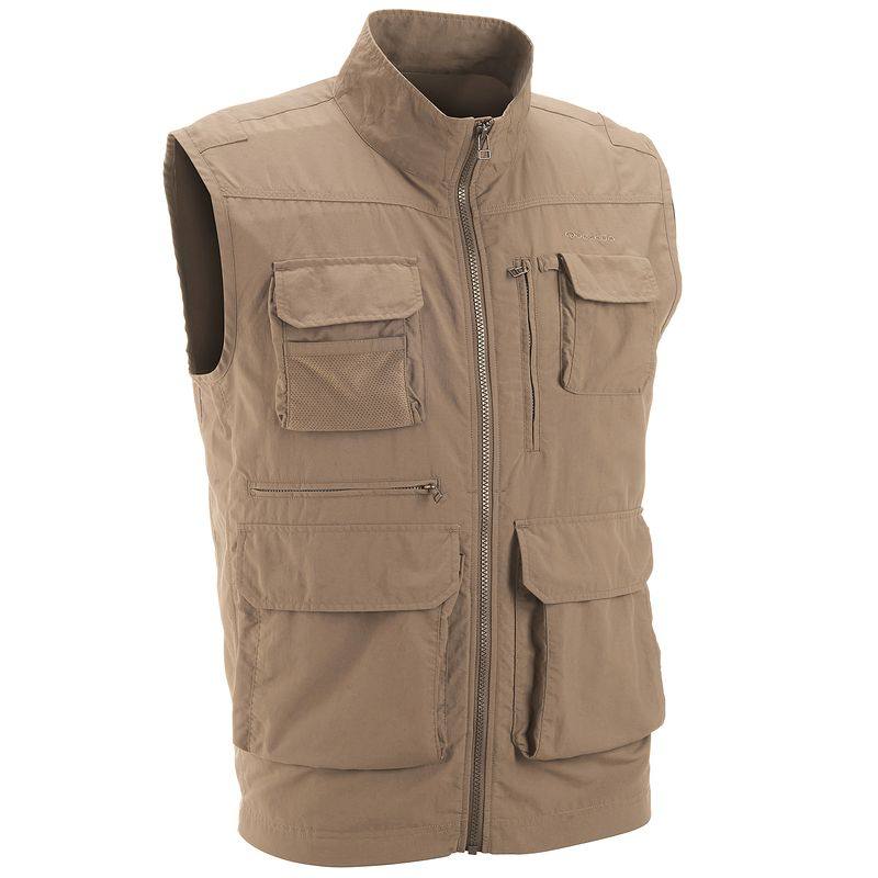 DECATHLON Vest Unisex Beige Yellow 8796162