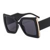 Trend Women Sunglasses 2024 Custom Logo Shades UV400 Large Frame Sun Glasses