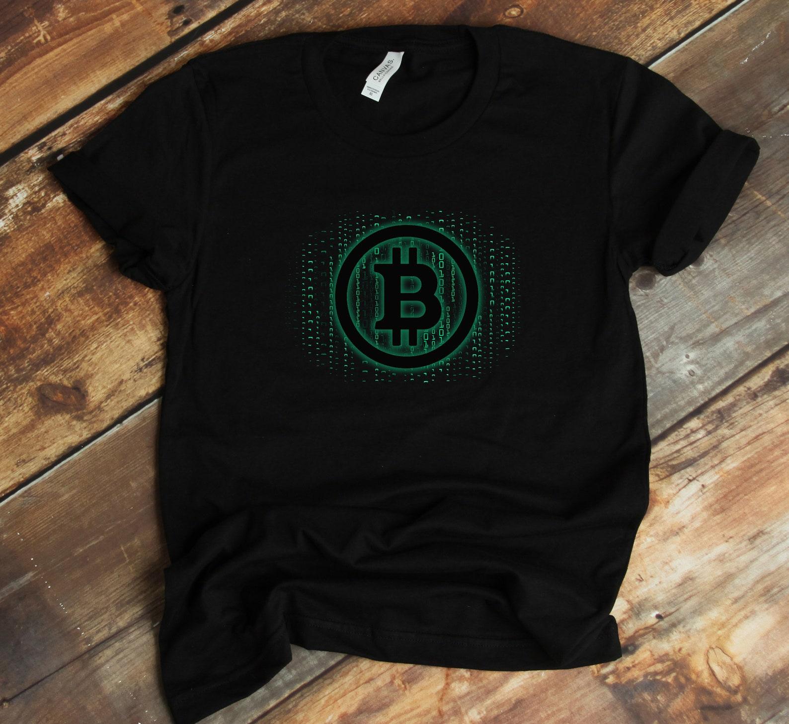 Bitcoin Matrix T-Shirt, Hodl, Cryptocurrency Shirt, Bitcoin Tshirt, Crypto Tee, Bitcoin Standard, Crypto, BTC 3XL