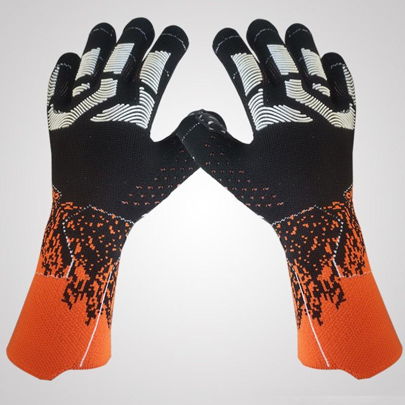 Football Goalkeeper Gloves Thick Non-slip Finger Protection Wear-resistant Breathable Adult Youth