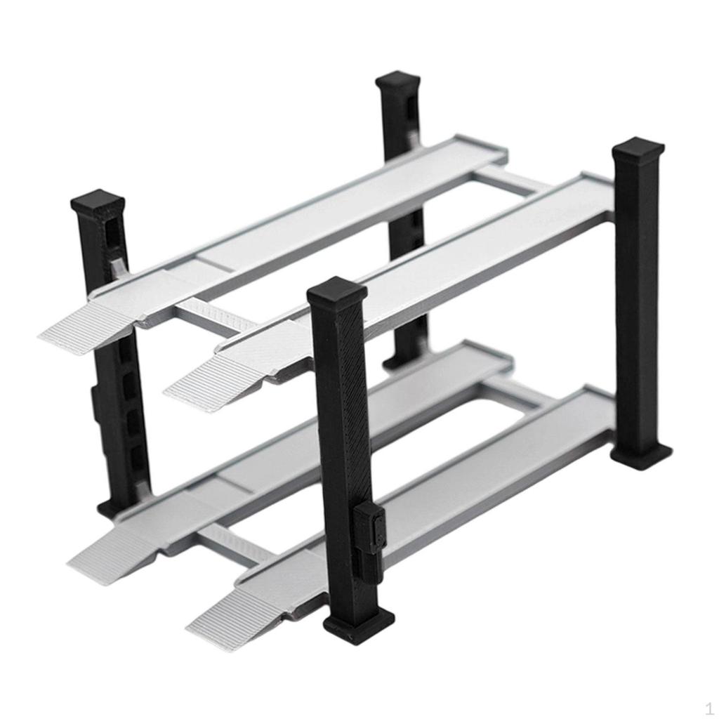 1/64 Diorama Auto Vitrine Harz Layout Ornament Sammlerstück Legierung Modell Spielzeug Ständer