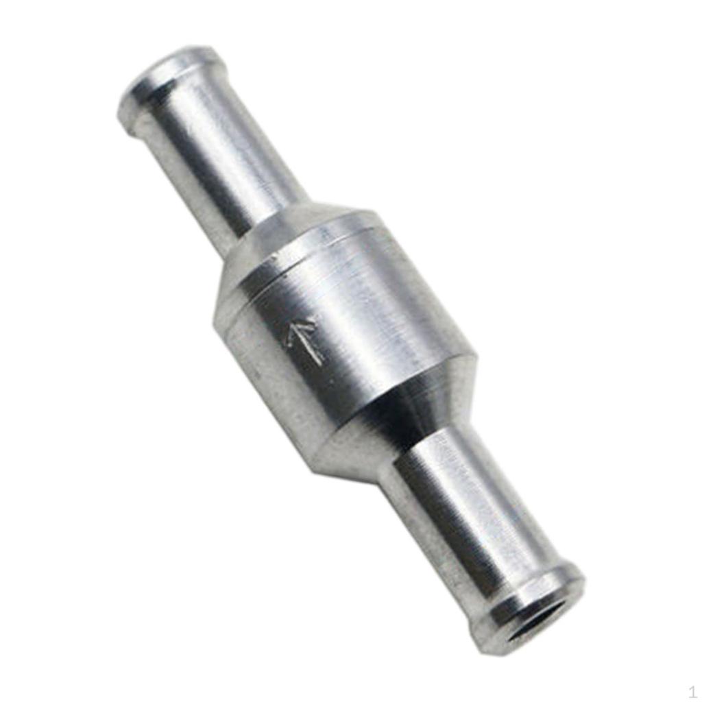 6-12mm Inline Non-return Check Valve Auminium Fuel Water Gas Air Vacuum